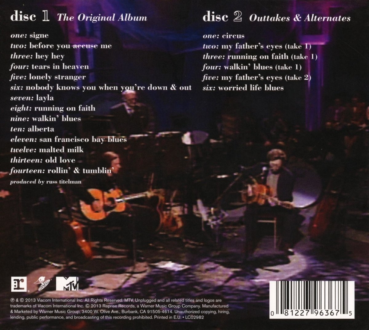 eric clapton unplugged deluxe edition dvd torrent